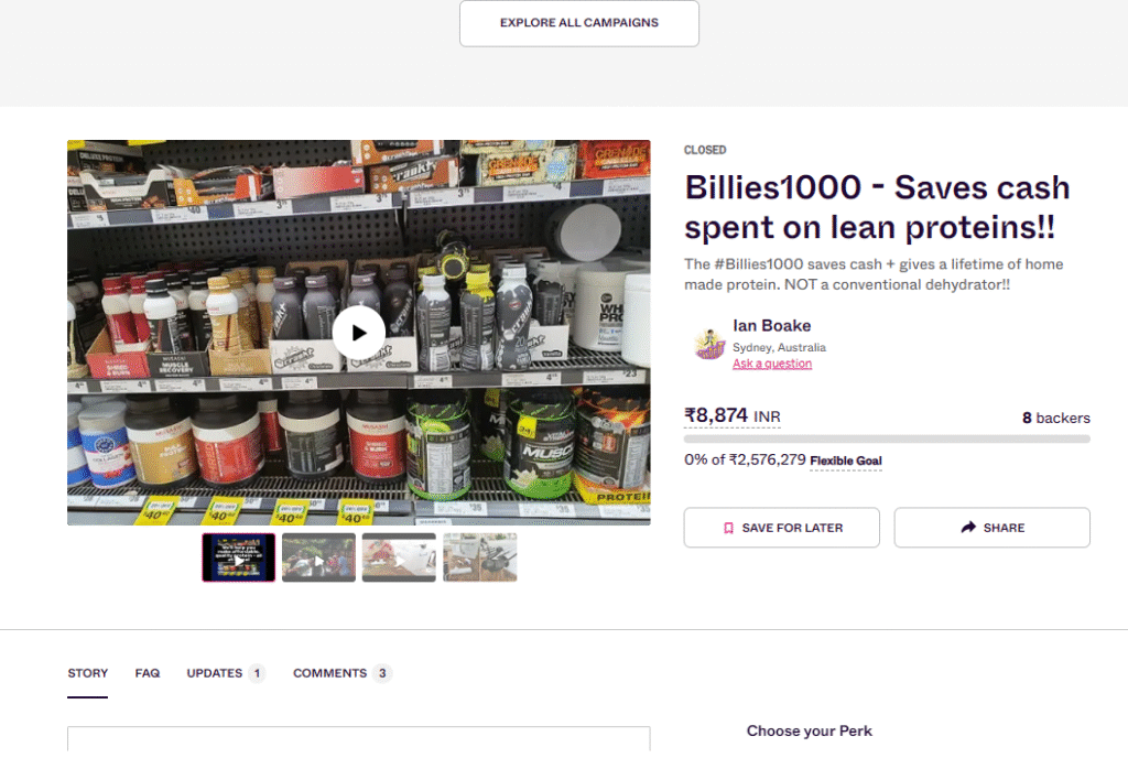 A store shelf sowing may bottles and containers of various brands of protein. 