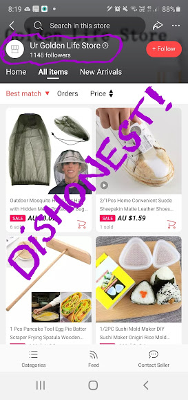AliExpress list of sellers to avoid like the plague